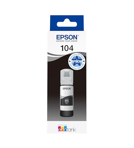 Epson 104 EcoTank Black Ink Bottle (genuine)